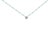 Encapsulating timeless elegance, this exquisite necklace crafted from .925 sterling silver offers an enchanting...