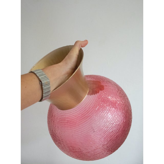 Contemporary Flower Vase by Mariana Iskra for Ribes Art of Glass For Sale - Image 3 of 7