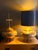 Chinoiserie 1960s Pair of Brass Asian Style Ginger Jar Lamps For Sale - Image 3 of 8