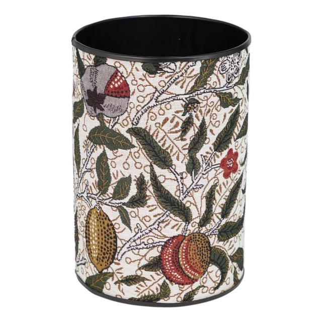 Morris Fruits Tapestry Waste Bin For Sale