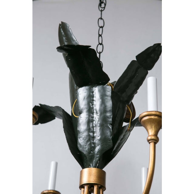 Italian Banana Leaf Chandelier Chairish