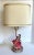 Red 1930s Pair of English Royal Doulton Lady Figurines on Onyx Lamps For Sale - Image 8 of 13