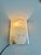 Single Half Cylinder White Alabaster Minimalist Wall Light Sconce For Sale - Image 14 of 18