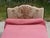 Sleigh Bed in Wood and Jacquard Fabric, 1950 For Sale - Image 17 of 18