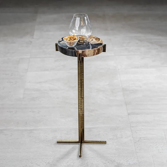 This accent table does just that, accents a room with a one-of-a-kind style and decor, bringing a contemporary touch to...