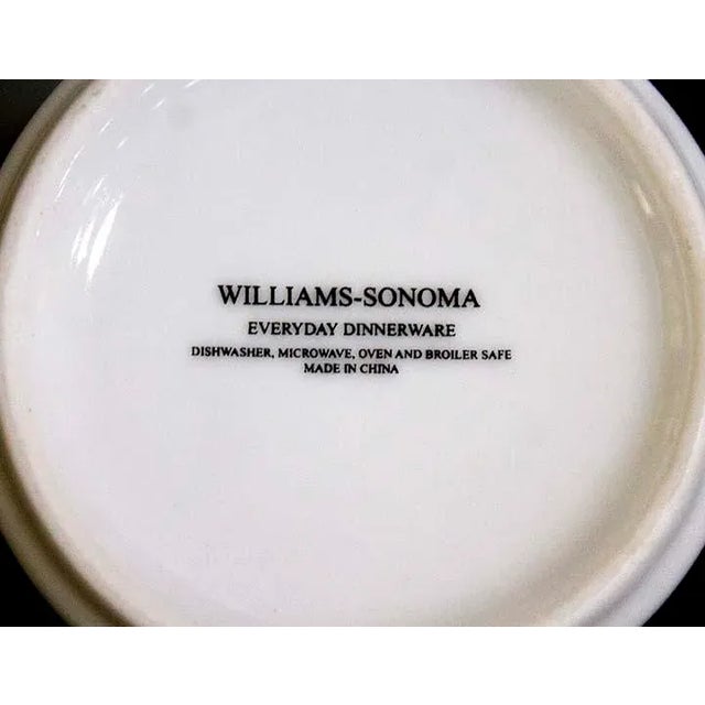 Williams-Sonoma Williams-Sonoma White Porcelain Coffee Service - Pot Mugs Creamer Sugar For Sale - Image 4 of 4