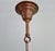 Art Deco Pendant Light in Frosted Clear Glass, 1930s For Sale - Image 11 of 15