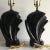Art Deco 1980s Vintage Ceramic Wave Lamps - a Pair For Sale - Image 3 of 13