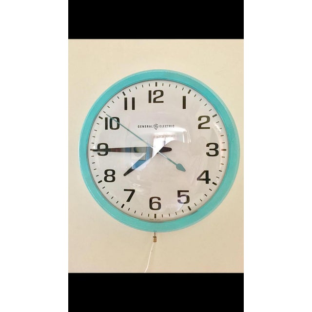 General Electric Vintage School Clock Chairish