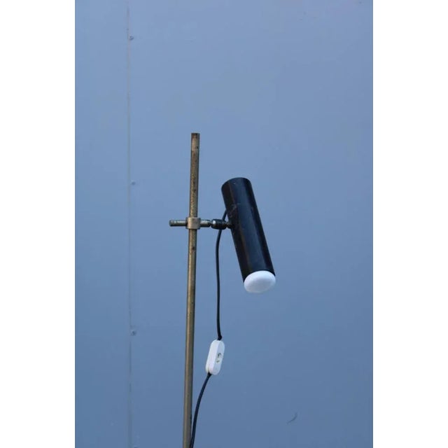 Italian Green Marble Floor Lamp by Angelo Ostuni for Oluce For Sale - Image 9 of 10