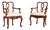 Venetian Armchairs with Bouclé Upholstery from Dedar Milano, 1890s, Set of 2 For Sale
