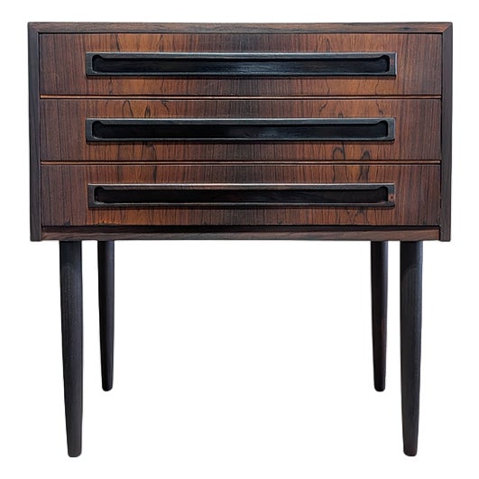 1950s Rosewood Nightstand For Sale
