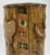 Gold Vintage World Map Raised Relief Umbrella Stand For Sale - Image 8 of 9