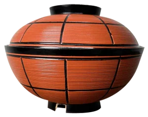 Lacquered Wooden Nuri Owan Serving Bowls, Japan, 1970s, Set of 10