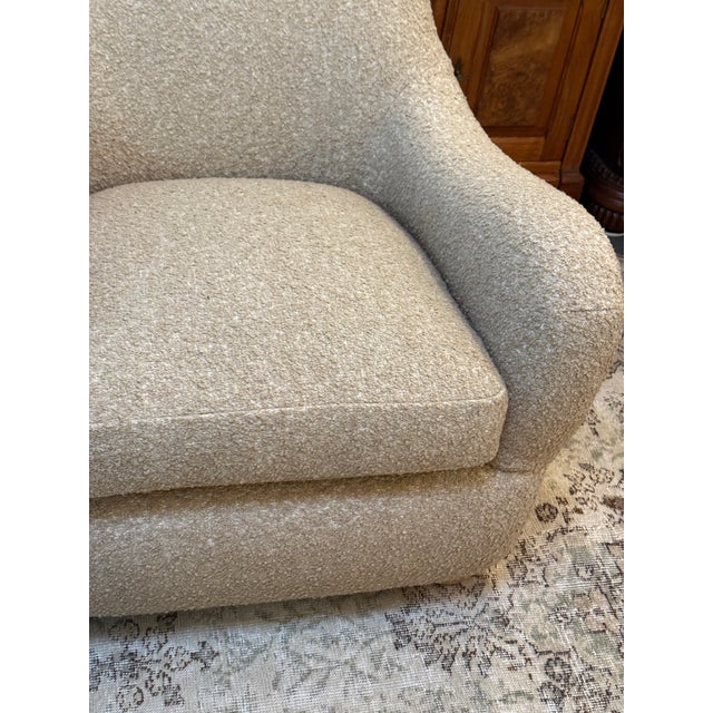 Textile Cb2 Bacio Lounge Chair For Sale - Image 7 of 12