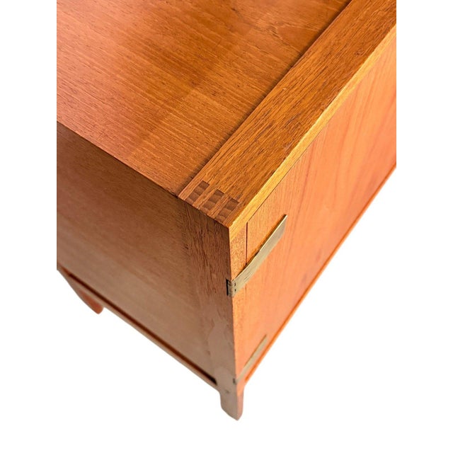Ole Gjerlov Knudsen & Torben Lind Teak Sideboard for France & Sons For Sale - Image 10 of 15