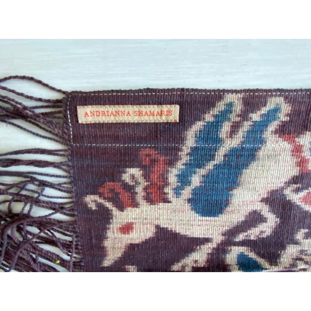 Early 20th Century Antique Sumba Hinggi Hip Cloth with a Suede Border For Sale - Image 5 of 18