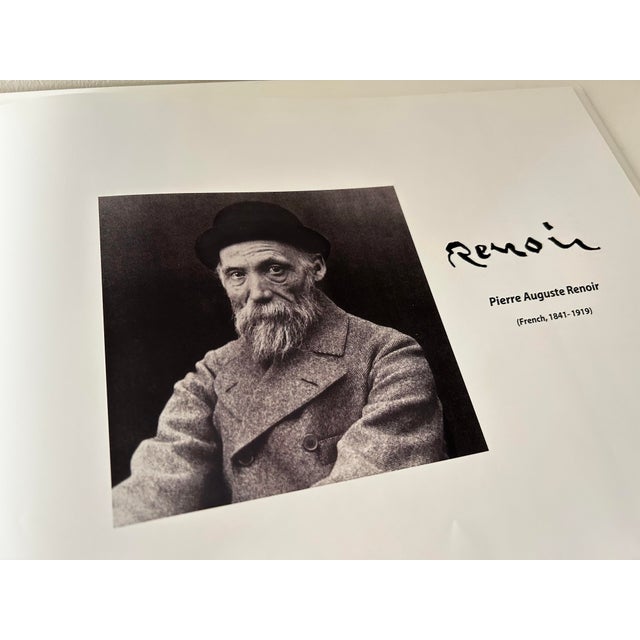 Book about Renoir with numerous glossy color plates and text illustrations. This book was printed for educational...
