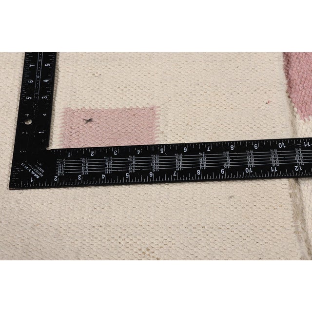 Textile Vintage Finnish Rollakan Rug, 04'06 X 06'09 For Sale - Image 7 of 10