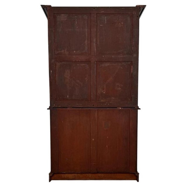 19th Century Regency English Mahogany Bookcase For Sale - Image 10 of 14