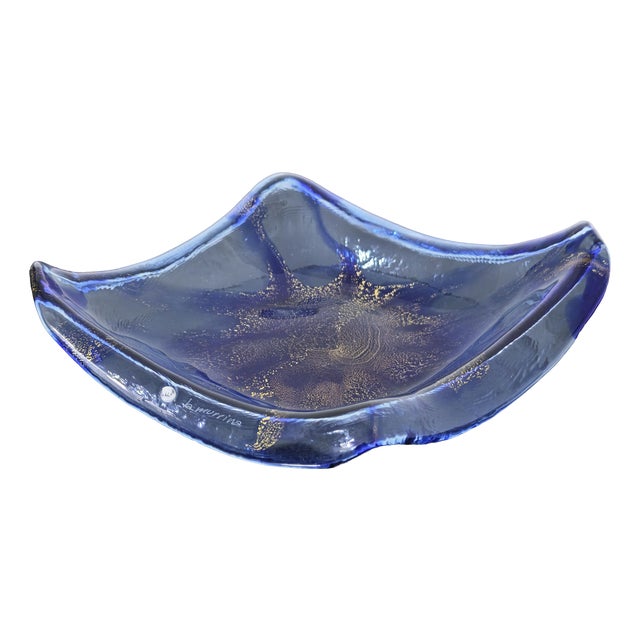 Mid-Century Modern Murano Glass Vide Poche by La Murrina, Italy, 1980 For Sale