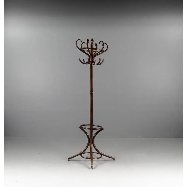 Wood Beech Coat Rack, 1980s For Sale - Image 7 of 13