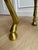 Pair of Vintage Gallop Sculptural Brass Stools / Ottomans by Ayush Kasliwal for Cb2– Cast Aluminum Equine Form, Archived Design For Sale - Image 9 of 11