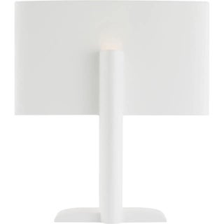 Kelly Wearstler by Visual Comfort Signature Lotura 17" Intersecting Table Lamp in Museum White For Sale
