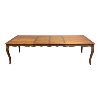 Ethan Allen Maison Collection Dining Table With 2 Leaves For Sale