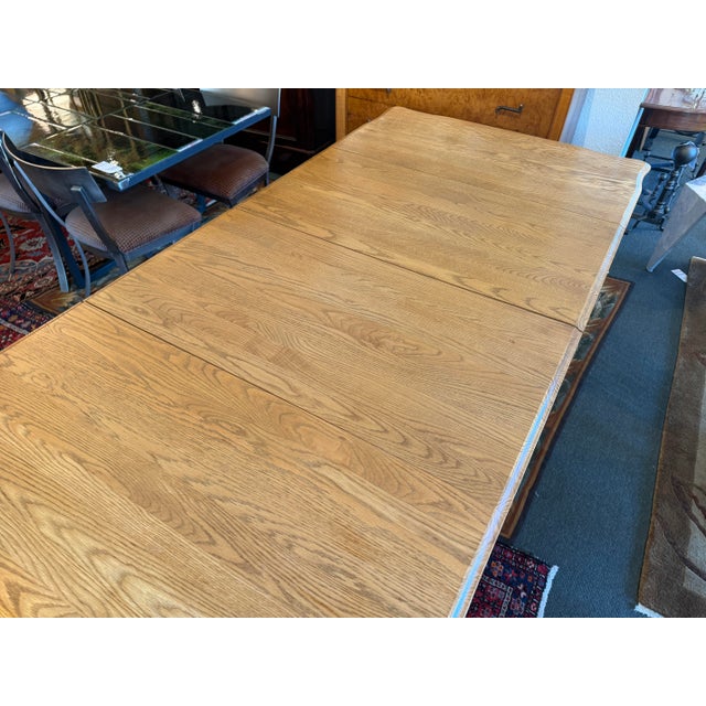 Queen Anne Extension Dining Room Extension Table For Sale - Image 11 of 12
