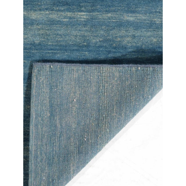 1980s Vintage Hand-Knotted Persian Gabbeh Rug 4'11" X 6'8" For Sale - Image 5 of 5