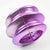 Mary Oros Extra-Wide Purple Acrylic Resin Link Bracelet For Sale - Image 4 of 10