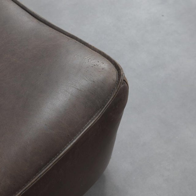 Brown The Rock 2-Seater Sofa in Leather by Gerard van den Berg for Montis, 1970s For Sale - Image 8 of 10