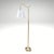 Floor Lamp in Gold-Plated Metal, Spain, 1970s For Sale - Image 3 of 18