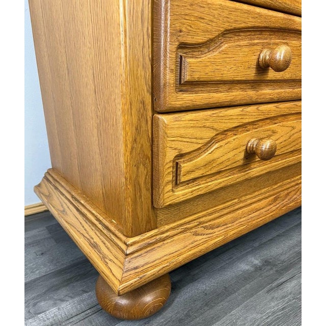 Brown Vintage French Chest of Drawers For Sale - Image 8 of 11