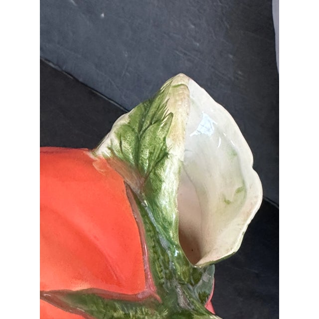 Ceramic Decorative Ceramic Tomato Pitcher For Sale - Image 7 of 11