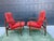 Mid-Century Modern Pair of Vintage Mid-Century Modern Walnut Armchairs Manor of Jens Risom For Sale - Image 3 of 7