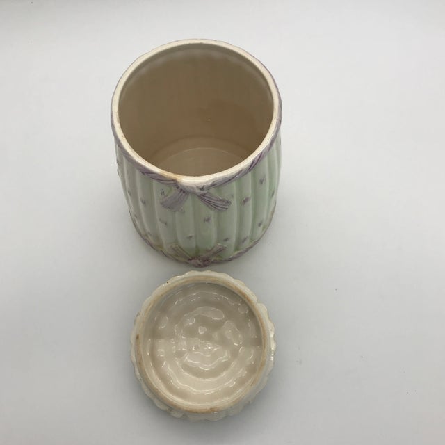 Ceramic 1960s Italian Ceramic Asparagus Container For Sale - Image 7 of 10