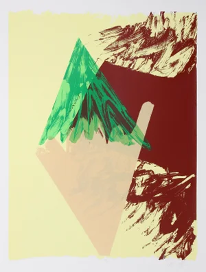 Tit I, Michael Steiner Serigraph, Signed and Numbered in Pencil