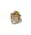 Bochic “Capri” Vintage Sapphire, Peridot & Lemon Quartz Ring Set In 18K Gold & Silver For Sale - Image 9 of 12