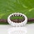 Metal 2.6Ct Lab Grown Diamond Band in Solid 14k Gold - Gift for Her, Fine Jewelry, Size 6.75 For Sale - Image 7 of 7
