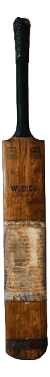 Vintage Cricket Bat Wisden Grip with Gold Seal, 1930s