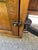 Vintage Industrial Desk With Integrated Swing-Out Stools For Sale - Image 18 of 18