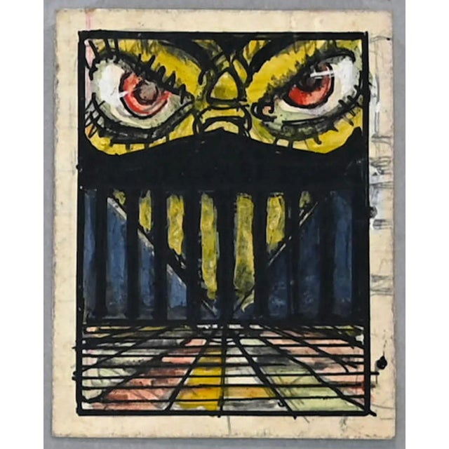 Gabriele Galantara, Advertising Sketch, Original Drawing, 1905 For Sale - Image 3 of 3