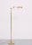 Brass Swing Arm Floor Lamp from Holtkötter, Germany, 1980s For Sale - Image 9 of 9