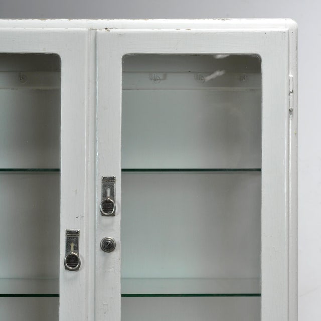 Wooden Medical Cabinet, 1950 For Sale - Image 9 of 13
