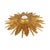 Vintage Convex Sunburst Mirror in Gilt Wood, 1950s For Sale - Image 14 of 17