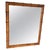Vintage French Riviera Faux Bamboo Mirror, 1940s For Sale - Image 11 of 11