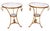 Bronze A Pair of Gilt Bronze and White Marble Guèridon Tables For Sale - Image 8 of 12
