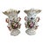 Antique Floral Vase of 2 Designs For Sale